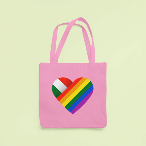 ZShowTime vászontáska - HUN Pride Szív
